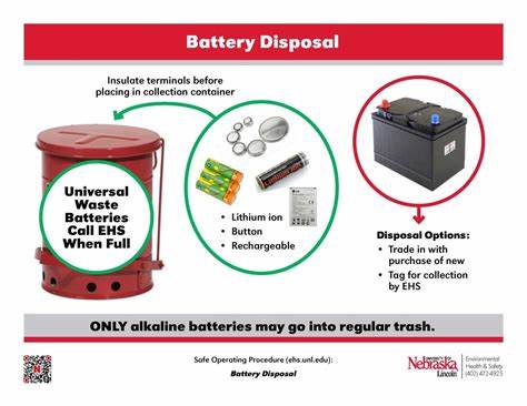 When in doubt, don't just throw it out: Proper battery disposal can help avoid disaster