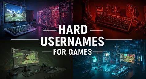 Hard Usernames for Games Generator