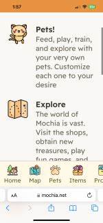 Show HN: Mochia, a virtual pet browser game, built with Rust, SolidJS, Postgres