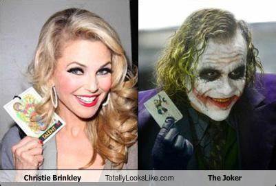 Christie Brinkley Totally Looks Like The Joker