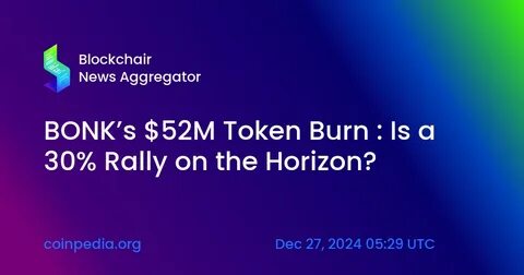 BONK News: BONK Price Crashes 30%: Can 2.025T Token Burn Trigger Rebound? - Coinspeaker