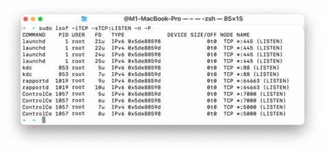 Portsly: Mac Menubar – What's listening on that port?