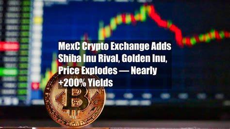 MexC Crypto Exchange Adds Shiba Inu Rival, Golden Inu, Price Explodes — Nearly +200% Yields - Cryptonews