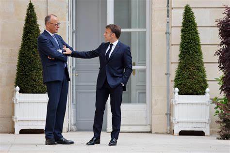 Merz und Macron fordern schnellen Zoll-Deal mit Trump