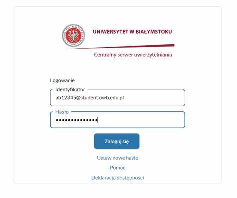Logowanie - cas.usos.edu.pl