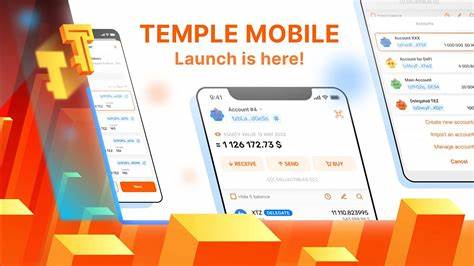 Temple Wallet Mobile Released on the Google Play Market For Android - XTZ News