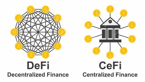 DeFi vs. CeFi: Comparing decentralized to centralized finance