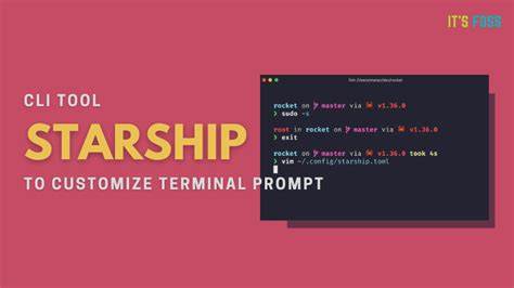 Starship: The minimal, fast, and customizable prompt for any shell
