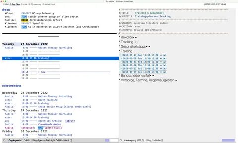 Writing experience: My decade with Org