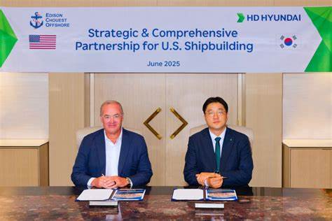 HD Hyundai and Tampa Ship form shipbuilding partnership