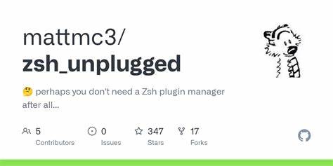 Perhaps you don't need a Zsh plugin manager after all