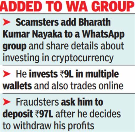 4 fall prey to crypto fraud in Bengaluru, lose Rs 1.5 crore - The Times of India