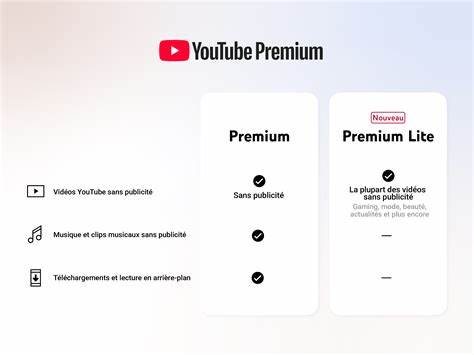 Souscrire un abonnement YouTube Premium ou YouTube Music Premium 