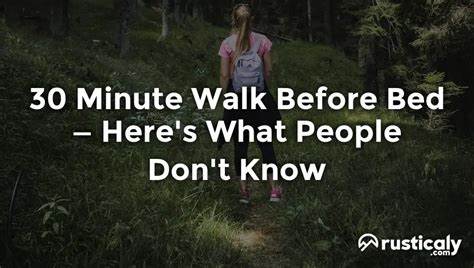 How to use a 30-minute walk before bed to level up your health