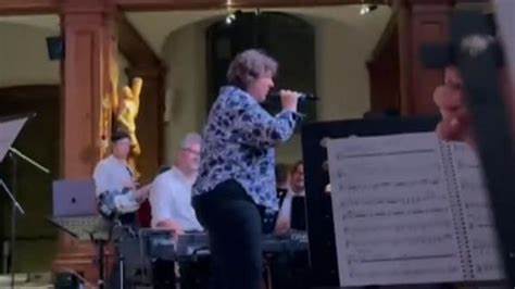 Bishop in dressing gown interrupts church concert asks crowd to 'leave my house'