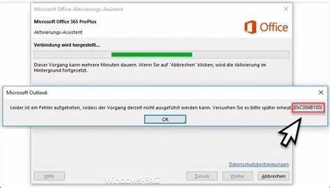 Office aktiviert sich immer auf falsche Version