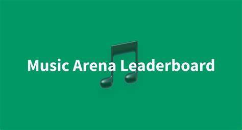 Music Arena Leaderboard