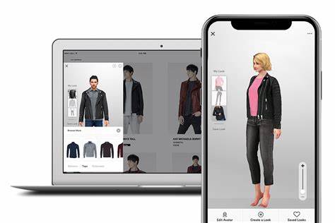 Virtual Clothing Website