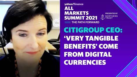 Citigroup CEO: Digital currencies deliver 'very tangible benefits'