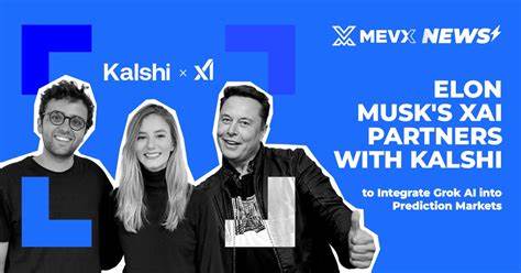 Elon Musk’s xAI Partners With Kalshi to Bring Grok to Prediction Markets