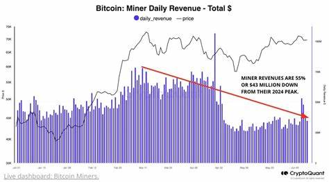 Bitcoin Miner Revenues Hit Two-Month Low, Selling Activity Remains Muted: CryptoQuant