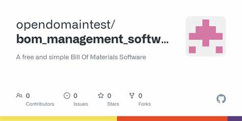 Open source BOM management (for me)