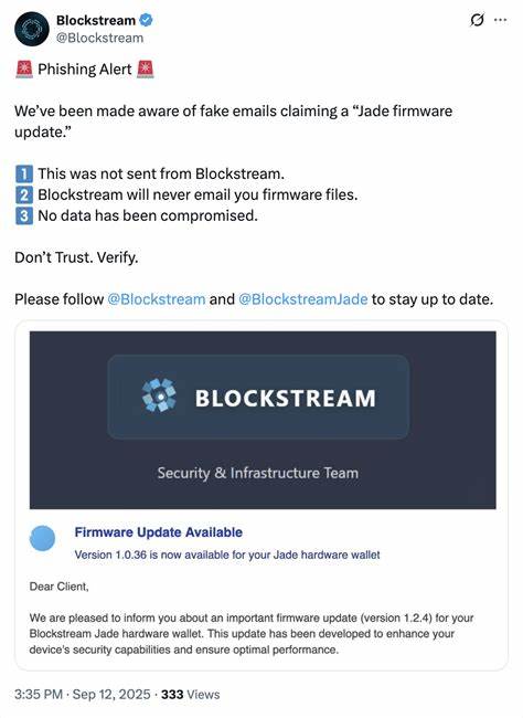  Blockstream sounds the alarm on new email phishing campaign 