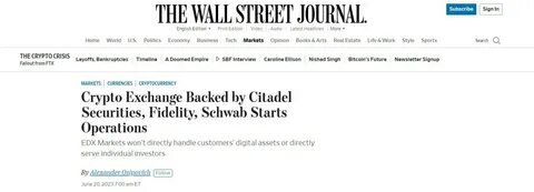 Citadel Securities to Receive First Outside Investment - The Wall Street Journal