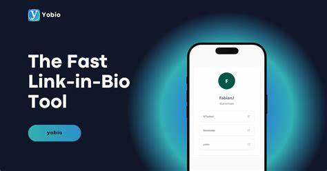 Show HN: Yobio – A super fast, clean Link-in-Bio tool