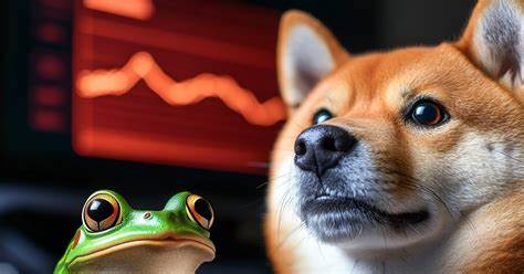 Top memecoins dump up to 9% in 1 hour as Bitcoin falls less than 0.5% - CryptoSlate