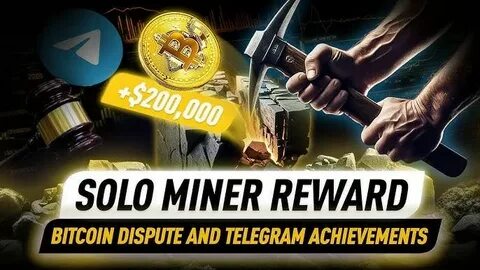 Solo Bitcoin Miner Hits the Jackpot, Scoring $266K Reward