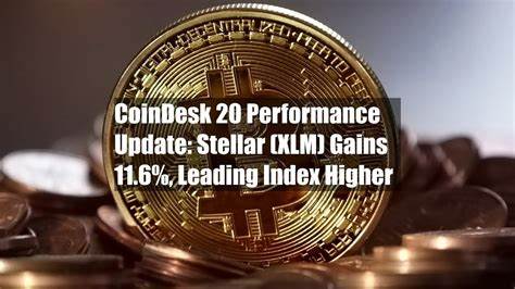 CoinDesk 20 Performance Update: Stellar (XLM) Jumps 10.3% as All Assets Trade Higher 