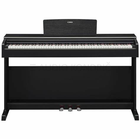 Yamaha YDP-145 B digitalni klavir, črna barva - Kondrič d.o.o