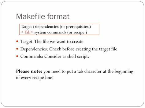 Finally, a Makefile formatter (50 years overdue)