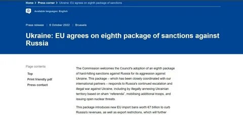 EU adopts new Russia sanctions package, lists crypto exchange