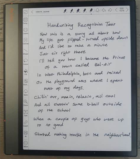 Capturing my handwriting in a searchable digital format – the long way round