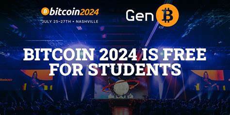 Bitcoin 2024 Conference in Nashville on July: free entry for all students - Decripto.org