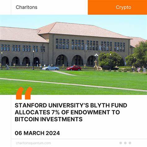 Stanford’s Blyth Fund allocates 7% of its portfolio to Bitcoin - Cointelegraph