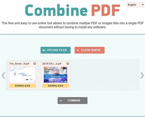 Combine PDF – Online PDF Combiner