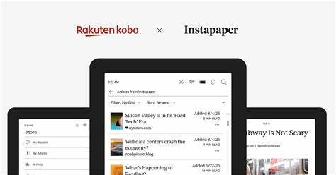 Instapaper Rakuten Kobo Integration