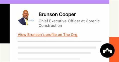 Brunson Cooper, CEO Of Corenic Construction, Talks Success As An Industry Leader