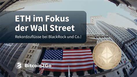Rekordzuflüsse bei Ethereum-ETFs treiben Kurs über 3.300 US-Dollar!