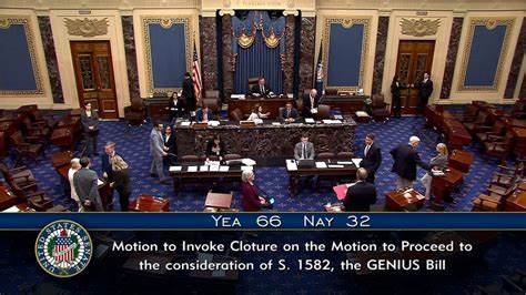 Senate advances first-of-its-kind cryptocurrency legislation after 