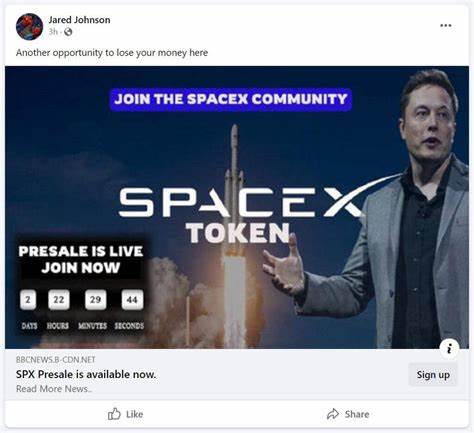 The SpaceX Token Scam: A Cautionary Tale in Cryptocurrency Fraud - Blockchain.News