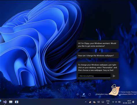 The AI window is now