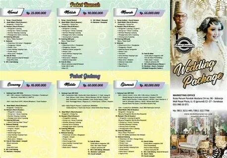 paket pernikahan murah di jakarta 2017 | harga PROMO untuk pernikahan 