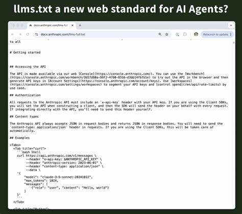 LLMs.txt – Enhance Your Website for AI Engagement