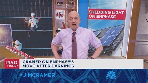 Jim Cramer on Enphase: “A Roughed Up Solar Company