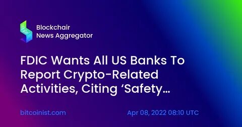 FDIC releases documents related to supervision of crypto-related activities
