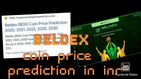 Beldex Coin Price Prediction 2025 In Inr: Will BDX Price Hit $1? - BlockchainReporter